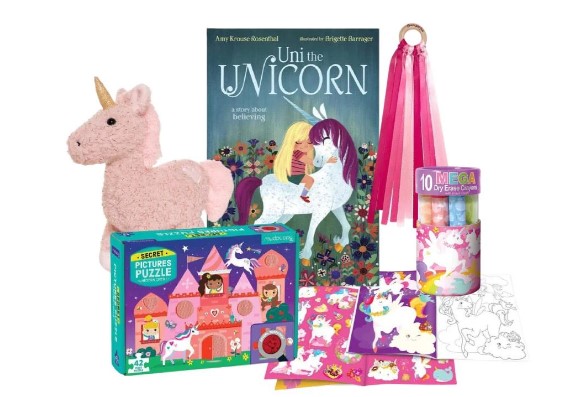 Christmas Gifts For 3-Year-Old Girl-Baby Unicorn Gift Bundle- Toddler