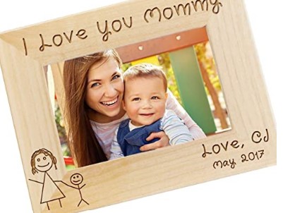 Cute Mother Day Gifts-Personalized I Love Mommy Picture Frame